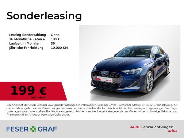 Audi A3 Limo TFSI adv/LED/360°/AHK/Navi+/CarPlay