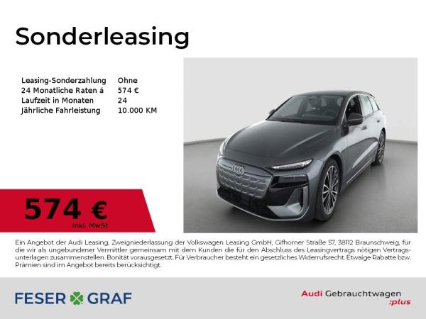 Audi A6 e-tron Avant S line performance Luftfeder AHK