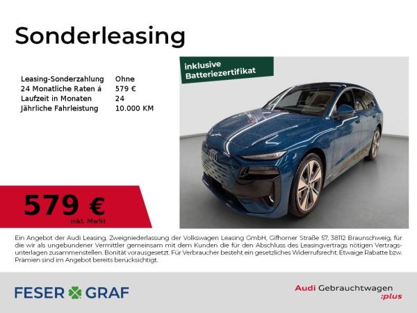 Audi A6 e-tron Avant performance Standh AHK Matrix