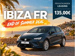 Seat Ibiza 1.0 TSI 85kW FR DSG - END OF SUMMER DEAL! BIS ZUM 30.09.!