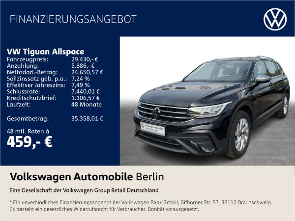 Volkswagen Tiguan Allspace 1.5 TSI ACT Life OPF (EURO 6e)