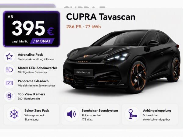 Cupra Tavascan Adrenaline-Pack AHK | Wärmepumpe Traum-Ausstattung!