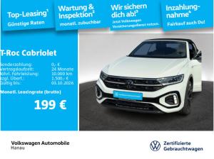 Volkswagen T-Roc Cabrio 1.5 TSI R-LINE STANDHEIZUNG R-KAM GARANTIE