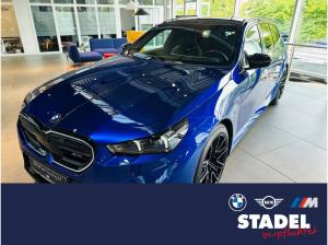 BMW M5 TOURING. MARINA BAY BLAU. VOLL. GLASDACH.+++