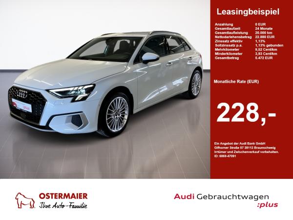 Audi A3 Sportback ADVANCED 30 TDI LED.ACC.NAVI.VIRTUAL.ALU