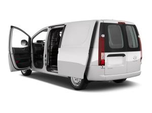 Hyundai STARIA Elektro Cargo KASTENWAGEN im Vorlauf