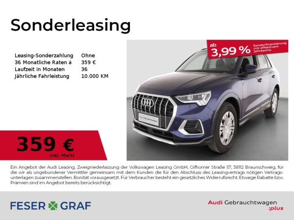 Audi Q3 SUV advanced 35 TFSI S tronic AHK RFK Keyless