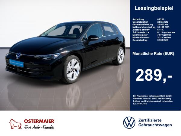 Volkswagen Golf VIII STYLE 1.5eTSI DSG HYBRID ACC.5J-G.AREA-VIEW.NAVI+VC.HUD.APP-C