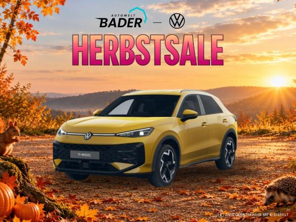 Volkswagen T-Roc R-Line "Herbst-Sale" AUTOWELT-BADER! Gewerbe