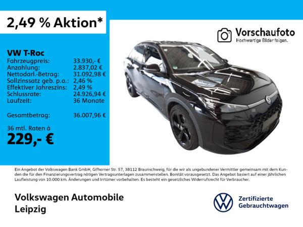 Volkswagen T-Roc 1.5 eTSI R-Line *Black Style*SOFORT VERFÜGBAR/WINTERRÄDER INKL./ANSCHLUSSGARANTIE