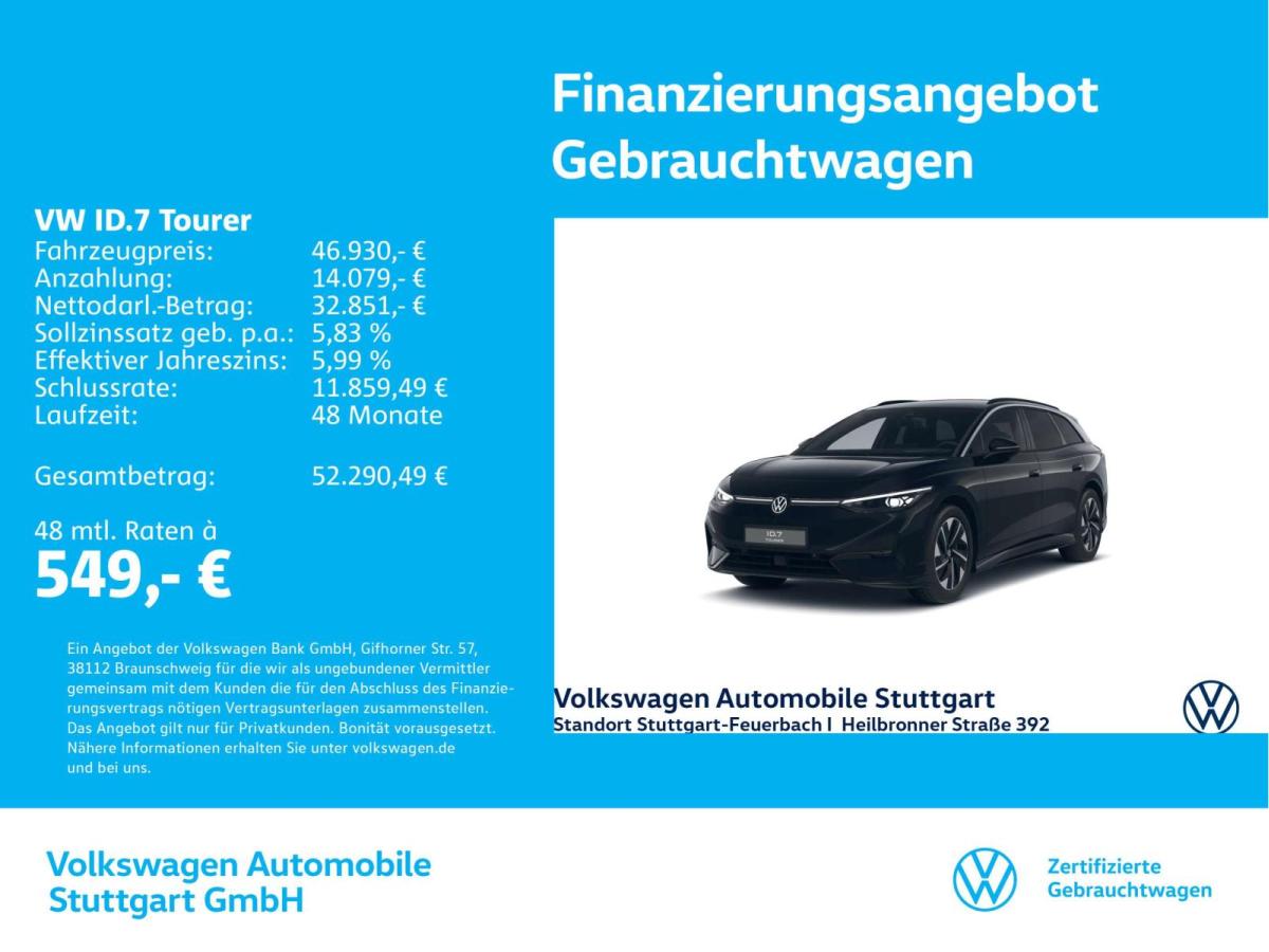 Volkswagen ID.7 Pro Navi AHK Kamera