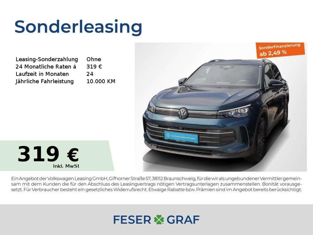 Volkswagen Tiguan 1.5 eTSI Goal AHK Matrix Navi Sitzh. 360°