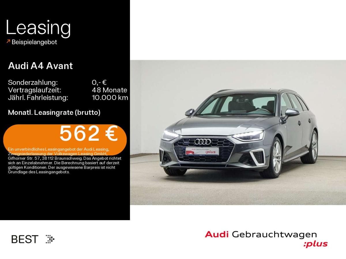 Audi A4 S line 40 TDI qu. Matrix, Stadt, Standh