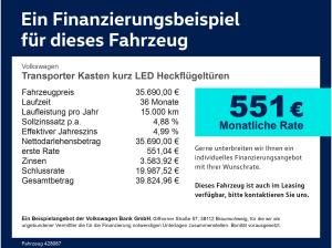 Volkswagen Transporter Kasten Kurz Heckflügeltüren Klima ZV