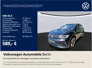 Volkswagen ID.4 GTX mit Infotainment-Paket 4Motion