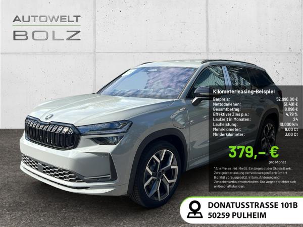 Skoda Kodiaq Sportline 2.0 TDI 4x4 NAVI LED AHK 360