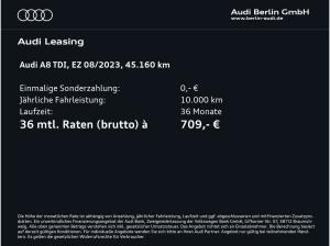 Audi A8 Lang 50 TDI qu. tiptr. AHK STDHZG NACHTS HUD