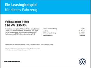 Volkswagen T-Roc Cabriolet R-Line 1.5 l TSI DSG AHK #Aktionsleasing (Düsseldorf)