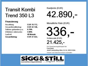 Ford Transit Trend BUS 9-Sitzer 350 L3*NAVI*PDC*SHZ*CAM