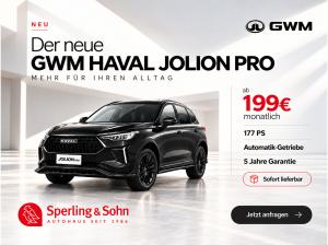 GWM Jolion Pro PREMIUM ✔️❗ Schiebedach - Apple CarPlay & Android Auto - Automatik-Getriebe ✔️❗
