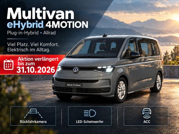 Volkswagen T7 Multivan eHybrid 4MOTION FACELIFT-verfügbar ab 12/26 (Velbert)