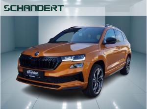 Skoda Karoq 1.5 TSI Sportline DSG Matrix Navi AHK Klimaautomatik 🚀Sofort-Verfügbar🚀Autohaus-Schandert Top-Deal✨