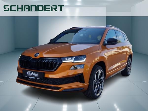 Skoda Karoq 1.5 TSI Sportline DSG Matrix Navi AHK Klimaautomatik 🚀Sofort-Verfügbar🚀Autohaus-Schandert Top-Deal✨