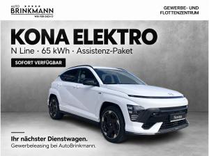 Hyundai KONA Elektro ab 296,20 € Netto 🎯 N Line | 65 kWh | Assistenz-Paket | el. Heckklappe