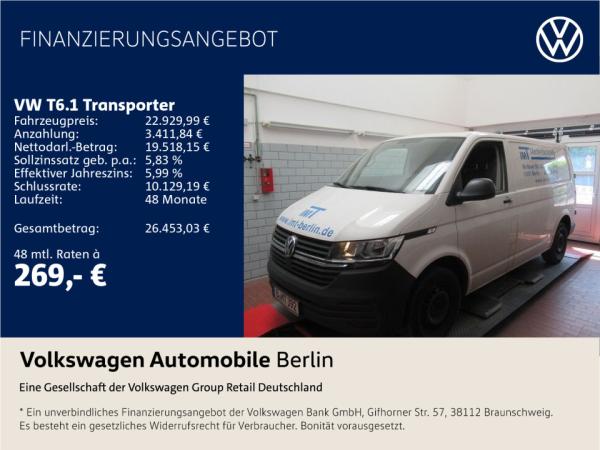 Abbildung Leasingangebot VW T6.1 Kasten