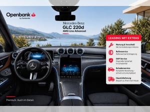Mercedes-Benz GLC 220 AMG Line Advanced inkl. Wartung/Verschleiß + GAP Service + Reifenservice + Schadenmanagemen