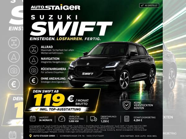 Suzuki Swift Comfort+🚗Allrad🔥 Nur noch 4x! Höchste Ausstattungslinie
