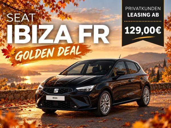 Seat Ibiza FR Black Edition | Privat | Vorlauf