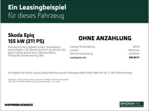 Skoda Epiq Edition Eins 55 56 kWh 19 Zoll Kamera