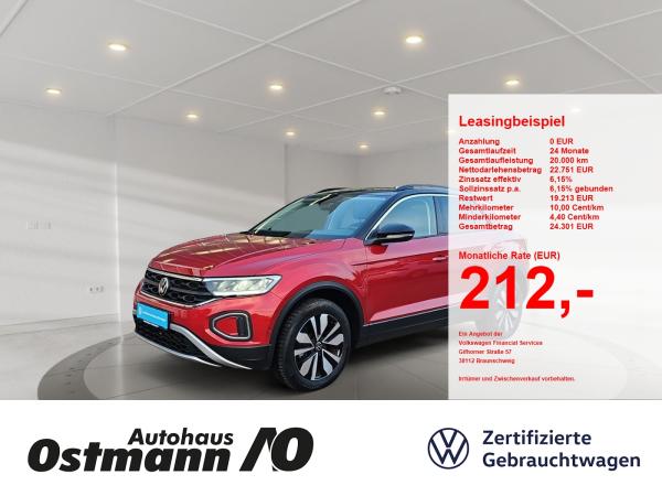 Volkswagen T-Roc 1.0 TSI Goal 2xKlima ACC Facelift KlimaA