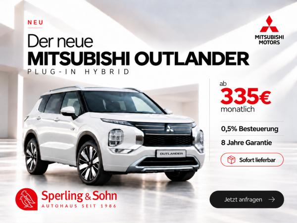 Mitsubishi Outlander Plug-In Hybrid Diamant PLUS ❗ ✔️SOFORT LIEFERBAR ✔️❗"SITZHEIZUNG - LENKRADHEIZUNG - Apple CarPlay &