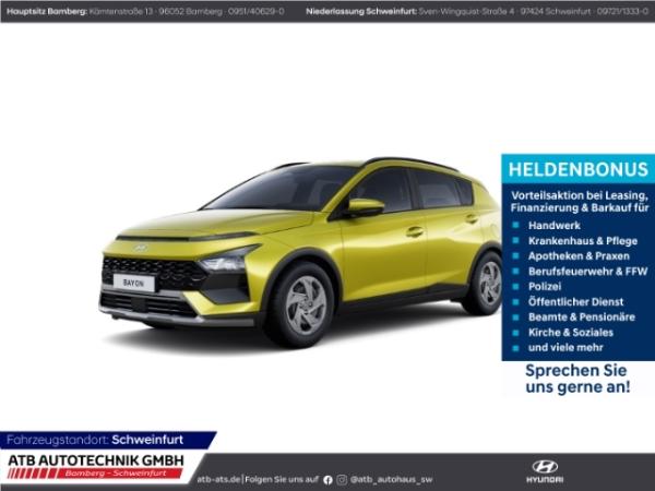 Hyundai BAYON SELECT 1.0 T-GDI 6-MT 2WD Navi Digitales Cockpit Apple CarPlay Android Auto
