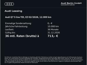 Audi Q7 S line 50 TDI quattro tiptronic