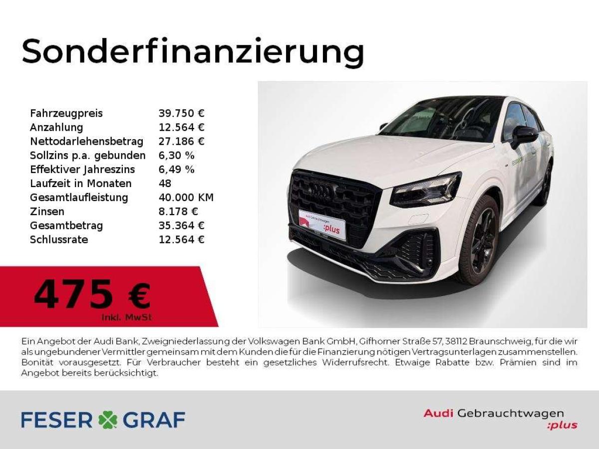 Audi Q2 35 TFSI 2x S Line Navi,Matrix,AHK,Pano,Kamera
