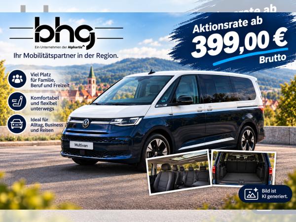 Abbildung Leasingangebot VW T7 Multivan
