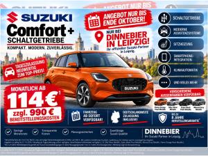 Suzuki Swift "Comfort+" Nur bis 31.10.2026 !!! Verschiedene Farben !!!