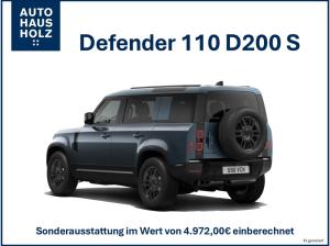 Land Rover Defender Neubestellung! Defender 110 D 200 S - FAHRASSISTENTSPAKET - BLACKPAKET - 360 GRAD KAMERA - SHZ