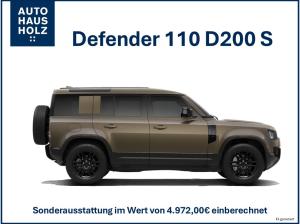 Land Rover Defender Neubestellung! Defender 110 D 200 S - FAHRASSISTENTSPAKET - BLACKPAKET - 360 GRAD KAMERA - SHZ