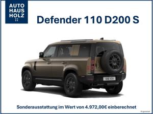 Land Rover Defender Neubestellung! Defender 110 D 200 S - FAHRASSISTENTSPAKET - BLACKPAKET - 360 GRAD KAMERA - SHZ
