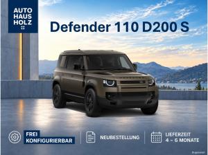 Land Rover Defender Neubestellung! Defender 110 D 200 S - FAHRASSISTENTSPAKET - BLACKPAKET - 360 GRAD KAMERA - SHZ