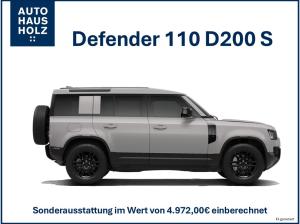 Land Rover Defender Neubestellung! Defender 110 D 200 S - FAHRASSISTENTSPAKET - BLACKPAKET - 360 GRAD KAMERA - SHZ