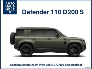 Land Rover Defender Neubestellung! Defender 110 D 200 S - FAHRASSISTENTSPAKET - BLACKPAKET - 360 GRAD KAMERA - SHZ
