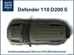 Land Rover Defender Neubestellung! Defender 110 D 200 S - FAHRASSISTENTSPAKET - BLACKPAKET - 360 GRAD KAMERA - SHZ