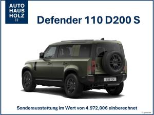 Land Rover Defender Neubestellung! Defender 110 D 200 S - FAHRASSISTENTSPAKET - BLACKPAKET - 360 GRAD KAMERA - SHZ