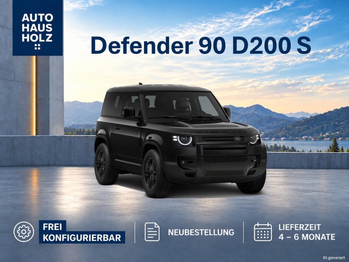 Land Rover Defender Neubestellung! Defender 90 D 200 S - FAHRASSISTENTSPAKET - BLACKPAKET - 360 GRAD KAMERA - SHZ