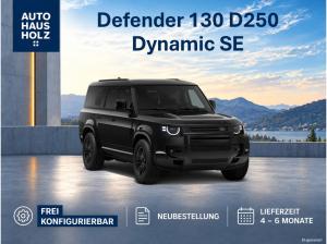 Land Rover Defender Neubestellung! Defender 130 D 250 Dynamic SE - FAHRASSISTENTSPAKET - BLACKPAKET - 360 GRAD KAMERA -